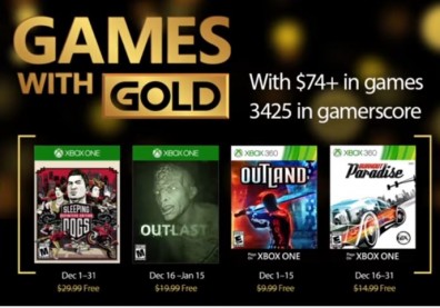 'Xbox One' & 'Xbox 360' Latest News & Update: Games With Gold Downloadable For Free This December?
