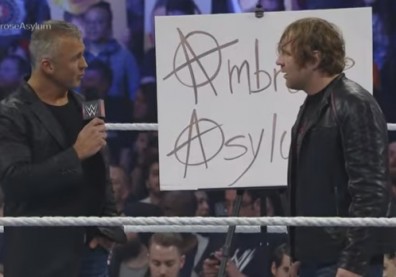 Shane McMahon is the guest of Dean Ambrose in a special edition of The Ambrose Asylum.
