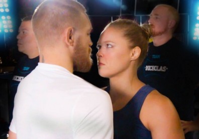 Conor McGregor and Ronda Rousey