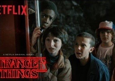 Stranger Things on Netflix 