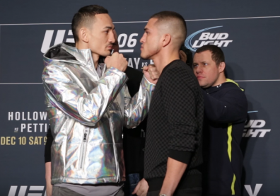Max Holloway and Anthony Pettis Interview Highlights and Face Off