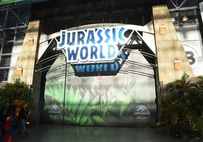 Jurassic World Gates at New York Comic Con