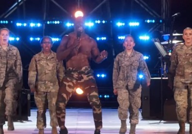'Rock The Troops’ News: Shirtless Terry Crews SIngs Taylor Swift in Musical Tribute
