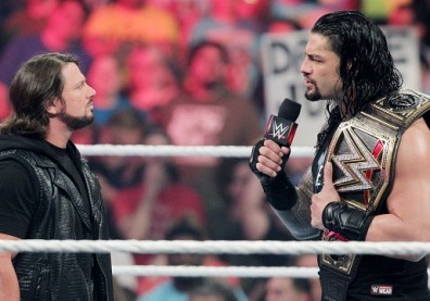 A.J. Styles and Roman Reigns
