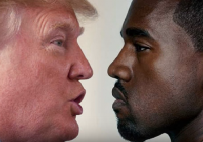 Kanye West met Donald Trump