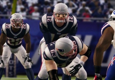 New England Patriots' Tom Brady in Madden NFL 13
