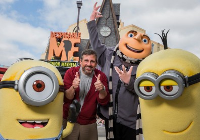 Steve Carell as Gru Together with the Minions