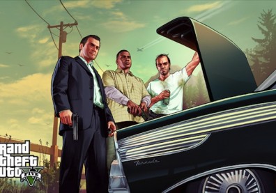 Grand Theft Auto V: Three Protagonist the trunk