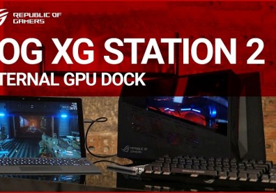 Hands on with the ROG XG Station 2 external GPU dock!