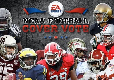 NCAA Football 14 cover vote
