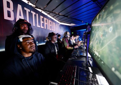 Game Maker Electronic Arts (EA) Hosts Its Annual Press Conference In Los Angeles