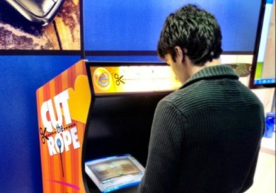 'Cut the Rope' arcade machine