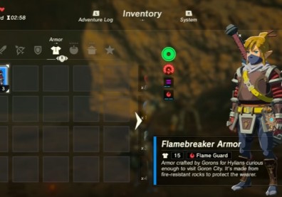Zelda Breath Of The Wild Where To Get Fire Resistance Gear