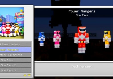 Minecraft Xbox | Power Rangers New Skin Pack | Update TU51