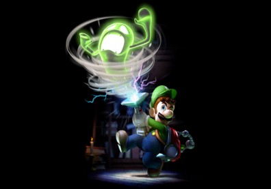 Luigi's Mansion Dark Moon Green Ghost