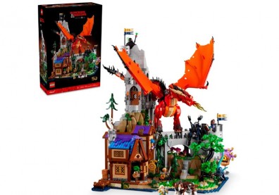LEGO's Fan-Designed Dungeons & Dragons Set features 3745 Pieces With a Playable Adventure!