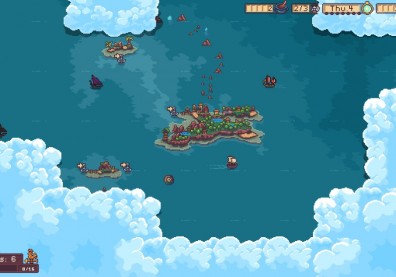Seablip: Solo Dev's New Pixel-Art, Side-Scrolling Pirate Game is Out Now!